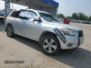 2008 Toyota Highlander Sport with VIN JTEES43AX82021168, listed as a Copart auction lot 60386755 with Not provided miles and Salvage title. Bid and sale history available at DreamBid. Image 4.