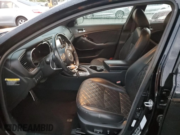2014 Kia Optima SXL Turbo with VIN 5XXGR4A69EG286029, listed as a Copart auction lot 47866715 with 91,913 mi miles and Salvage Title. Bid and sale history available at DreamBid. Image 7.