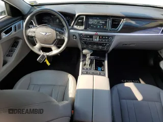 2018 Genesis G80 3.8L with VIN KMHGN4JE0JU216079, listed as a Copart auction lot 72287184 with 37,576 mi miles and Salvage Title. Bid and sale history available at carsss.com. Image 8.