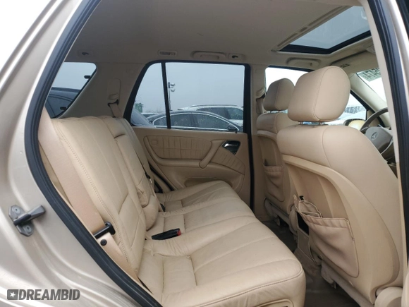 2002 Mercedes-Benz M-Class with VIN 4JGAB54E52A341338, listed as a Copart auction lot 86425474 with 0 mi miles and Clean Title. Bid and sale history available at carsss.com. Image 10.
