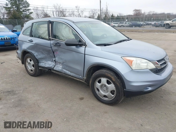 2011 Honda CR-V LX with VIN 5J6RE4H33BL035819, listed as a IAAI auction lot 41791275 with 179,436 mi miles. Bid and sale history available at carsss.com. Image 1.