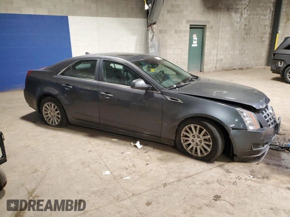 2013 Cadillac CTS Luxury with VIN 1G6DG5E57D0155572, listed as a Copart auction lot 50872505 with 82,875 mi miles and Salvage title. Bid and sale history available at DreamBid. Image 4.