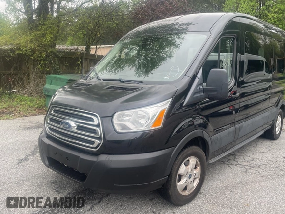 2019 Ford Transit Passenger XL with VIN 1FBAX2CG7KKA76606, listed as a Copart auction lot 52381375 with 165,799 mi miles and Clean Title. Bid and sale history available at carsss.com. Image 2.