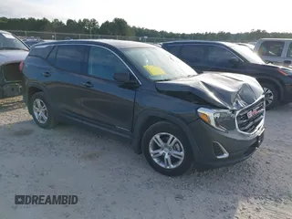 2018 GMC Terrain SLE with VIN 3GKALMEVXJL259790, listed as a IAAI auction lot 40179511 with 94,195 mi miles and . Bid and sale history available at carsss.com. Image 1.