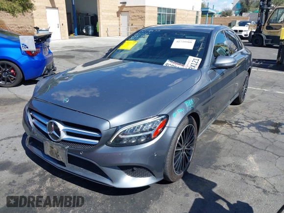 2021 Mercedes-Benz C 300 with VIN W1KWF8DB3MR624918, listed as a IAAI auction lot 41739988 with 63,321 mi miles and . Bid and sale history available at carsss.com. Image 20.