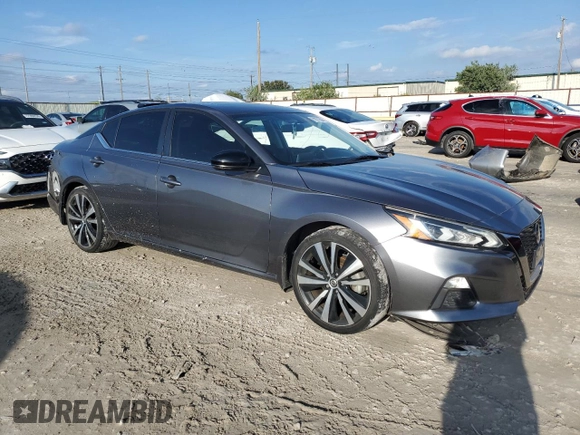 2019 Nissan Altima SR with VIN 1N4AL4CV5KC228884, listed as a Copart auction lot 71871604 with 59,278 mi miles and Salvage Title. Bid and sale history available at carsss.com. Image 4.