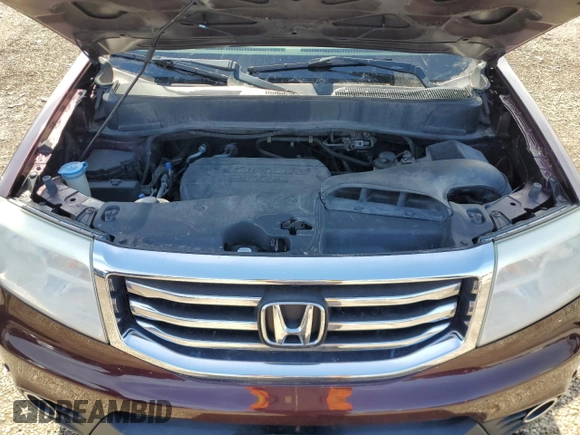 2015 Honda Pilot Touring with VIN 5FNYF4H91FB026824, listed as a Copart auction lot 49471405 with 160,524 mi miles and Salvage Title. Bid and sale history available at DreamBid. Image 12.