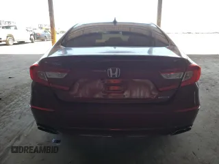 2018 Honda Accord Touring with VIN 1HGCV1F96JA096160, listed as a Copart auction lot 61502425 with 59,901 mi miles and Salvage title. Bid and sale history available at DreamBid. Image 6.