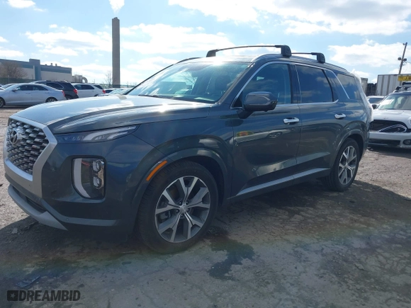 2022 Hyundai Palisade Limited with VIN KM8R5DHE3NU408813, listed as a IAAI auction lot 41541102 with 41,214 mi miles. Bid and sale history available at carsss.com. Image 16.