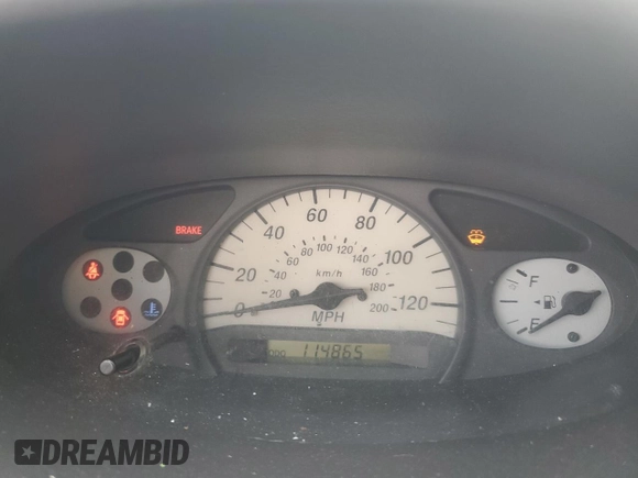 2002 Toyota ECHO with VIN JTDBT123420202436, listed as a Copart auction lot 48917245 with 114,865 mi miles and Salvage title. Bid and sale history available at DreamBid. Image 9.
