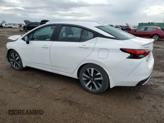 2021 Nissan Versa SR with VIN 3N1CN8FV2ML923513, listed as a Copart auction lot 54271005 with 201,657 mi miles and Salvage title. Bid and sale history available at DreamBid. Image 2.