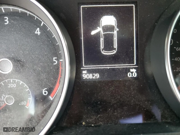2015 Volkswagen Golf TDI SEL with VIN 3VW2A7AU5FM035751, listed as a Copart auction lot 64235002 with 90,829 mi miles. Bid and sale history available at carsss.com. Image 8.
