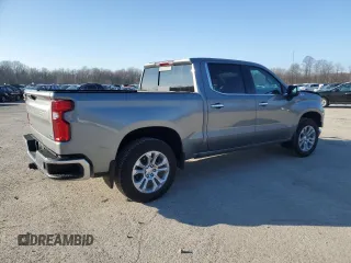 2023 Chevrolet Silverado 1500 LTZ with VIN 1GCUDGE81PZ167101, listed as a Copart auction lot 82321454 with 17,095 mi miles and Salvage Title. Bid and sale history available at carsss.com. Image 3.