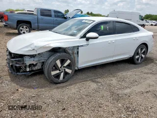 2021 Volkswagen Arteon SE with VIN WVWAR7ANXME011464, listed as a Copart auction lot 59615005 with 44,909 mi miles and Salvage title. Bid and sale history available at DreamBid. Image 1.