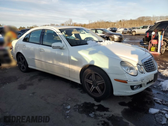 2007 Mercedes-Benz E-Class 3.5L with VIN WDBUF87X27X217079, listed as a Copart auction lot 44589955 with 212,452 mi miles and Salvage Title. Bid and sale history available at carsss.com. Image 4.
