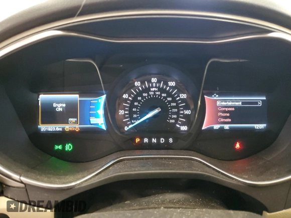 2016 Ford Fusion SE with VIN 3FA6P0HD7GR141385, listed as a Copart auction lot 62784995 with 201,923 mi miles and Clean title. Bid and sale history available at DreamBid. Image 9.