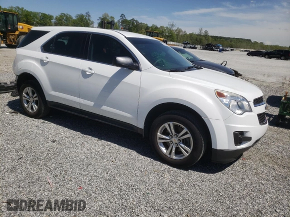 2015 Chevrolet Equinox LS with VIN 2GNALAEK2F1110872, listed as a Copart auction lot 53305095 with 69,186 mi miles and Salvage Title. Bid and sale history available at DreamBid. Image 4.