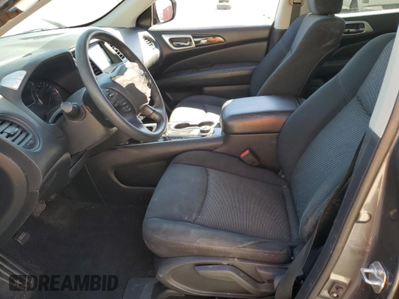 2020 Nissan Pathfinder S z VIN 5N1DR2AM6LC650471, wystawiony jako Copart lot #47031885 z przebiegiem 75 413 mil mil oraz Szkoda całkowita • Salvage title. Historia ofert i sprzedaży dostępna na DreamBid. Obrazek 7.