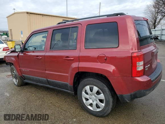 2017 Jeep Patriot 75th Anniversary with VIN 1C4NJRBB3HD138707, listed as a Copart auction lot 86514974 with 96,937 mi miles and Salvage Title. Bid and sale history available at carsss.com. Image 2.