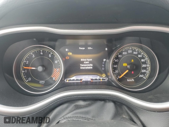 2015 Jeep Cherokee Trailhawk with VIN 1C4PJMBS0FW678738, listed as a Copart auction lot 50651235 with 147,793 mi miles and Salvage title. Bid and sale history available at DreamBid. Image 9.