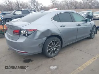 2015 Acura TLX V6 Tech with VIN 19UUB2F54FA020816, listed as a IAAI auction lot 41600870 with 76,055 mi miles. Bid and sale history available at carsss.com. Image 4.