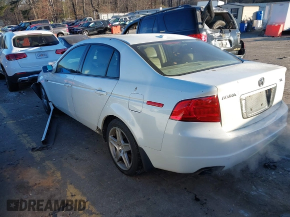 2004 Acura TL with VIN 19UUA66234A068367, listed as a IAAI auction lot 41292963 with 194,783 mi miles. Bid and sale history available at carsss.com. Image 3.