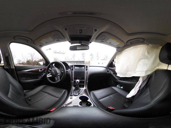 2019 Infiniti Q50 3.0t LUXE with VIN JN1EV7AP1KM519553, listed as a IAAI auction lot 41265684 with 84,120 mi miles. Bid and sale history available at carsss.com. Image 18.