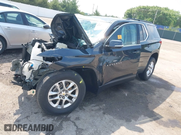 2020 Chevrolet Traverse LT Cloth with VIN 1GNERGKW2LJ239951, listed as a IAAI auction lot 42470928 with 57,000 mi miles and . Bid and sale history available at DreamBid. Image 17.