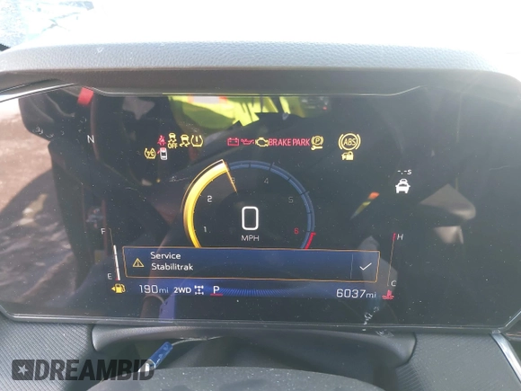 2024 Chevrolet TrailBlazer ACTIV with VIN KL79MSSL2RB216106, listed as a IAAI auction lot 41650777 with 6,037 mi miles and . Bid and sale history available at DreamBid. Image 7.