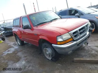 1998 Ford Ranger XLT with VIN 1FTYR11X7WPB02860, listed as a IAAI auction lot 41714168 with 90,617 mi miles. Bid and sale history available at carsss.com. Image 1.