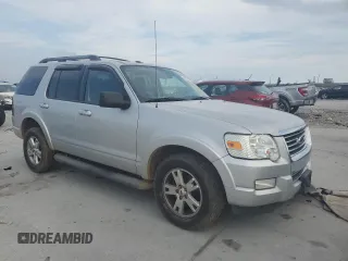 2010 Ford Explorer XLT with VIN 1FMEU6DE5AUA17899, listed as a Copart auction lot 46700275 with 117,460 mi miles and Salvage title. Bid and sale history available at DreamBid. Image 4.