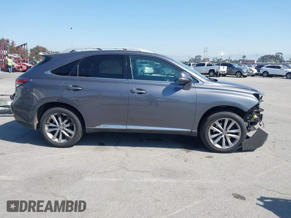 2015 Lexus RX 350 with VIN 2T2ZK1BA7FC154034, listed as a IAAI auction lot 41975080 with 222,266 mi miles. Bid and sale history available at carsss.com. Image 14.