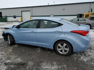 2013 Hyundai Elantra GLS z VIN KMHDH4AE8DU492556, wystawiony jako Copart lot #46315605 z przebiegiem 150 675 mil mil oraz Szkoda całkowita • Salvage title. Historia ofert i sprzedaży dostępna na DreamBid. Obrazek 2.