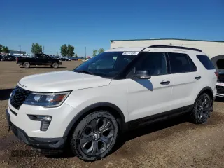 2018 Ford Explorer Sport z VIN 1FM5K8GT1JGA10197, wystawiony jako Copart lot #63117335 z przebiegiem 216 402 mil mil oraz Czysty tytuł • Clean title. Historia ofert i sprzedaży dostępna na DreamBid. Obrazek 1.