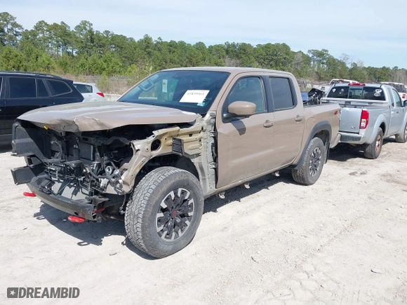 2023 Nissan Frontier PRO-4X with VIN 1N6ED1EKXPN620732, listed as a IAAI auction lot 41839561 with 27,496 mi miles. Bid and sale history available at carsss.com. Image 18.