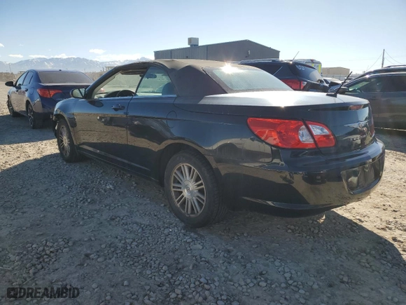 2008 Chrysler Sebring LX with VIN 1C3LC45K08N100365, listed as a Copart auction lot 46800845 with 0 mi miles and Salvage Title. Bid and sale history available at carsss.com. Image 2.