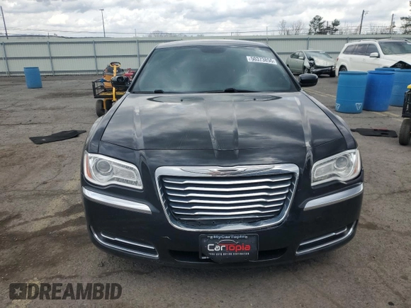 2014 Chrysler 300 with VIN 2C3CCAAG6EH127901, listed as a Copart auction lot 50373855 with 130,489 mi miles and Salvage Title. Bid and sale history available at carsss.com. Image 5.