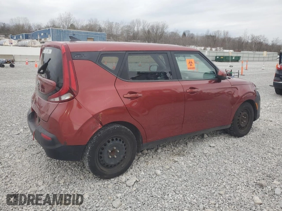 2020 Kia Soul X-Line with VIN KNDJ23AU9L7054216, listed as a Copart auction lot 51652315 with 92,622 mi miles and Clean Title. Bid and sale history available at carsss.com. Image 3.