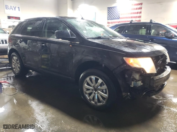 2009 Ford Edge Limited with VIN 2FMDK39C29BA33826, listed as a Copart auction lot 85523274 with 0 mi miles and Salvage Title. Bid and sale history available at carsss.com. Image 4.
