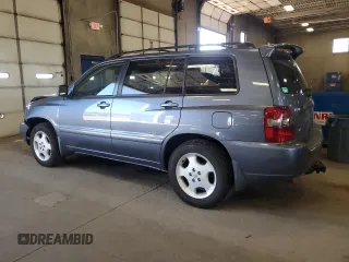 2007 Toyota Highlander w/3rd Row with VIN JTEDP21A970129098, listed as a Copart auction lot 55512315 with 187,344 mi miles and Salvage title. Bid and sale history available at DreamBid. Image 2.
