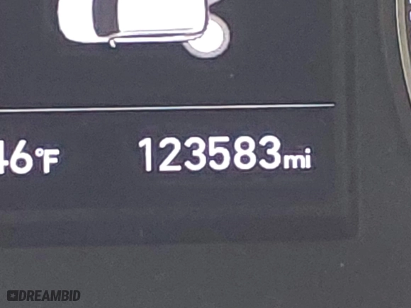 2019 Hyundai Santa Fe SE with VIN 5NMS23AD8KH009425, listed as a IAAI auction lot 41716075 with 123,583 mi miles. Bid and sale history available at carsss.com. Image 16.