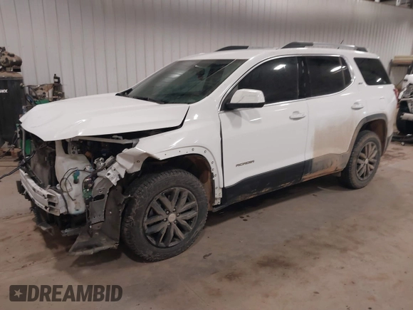 2018 GMC Acadia SLT with VIN 1GKKNULSXJZ185433, listed as a IAAI auction lot 41416333 with 100,296 mi miles and . Bid and sale history available at DreamBid. Image 17.