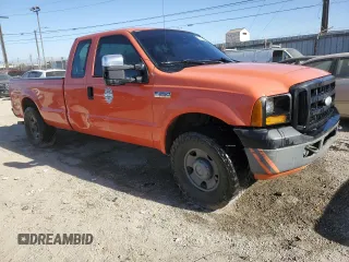 2007 Ford F-250 XL with VIN 1FTSX20517EA34246, listed as a Copart auction lot 84297064 with 279,076 mi miles and Clean title. Bid and sale history available at DreamBid. Image 4.