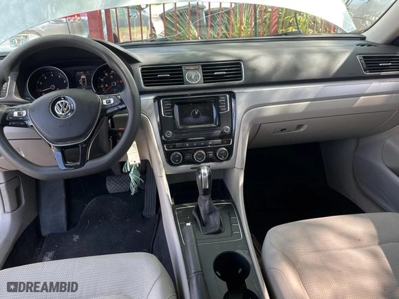 2017 Volkswagen Passat 1.8T S with VIN 1VWAT7A37HC023893, listed as a Copart auction lot 47422734 with 107,944 mi miles. Bid and sale history available at carsss.com. Image 9.