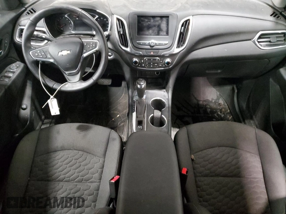 2020 Chevrolet Equinox LT with VIN 3GNAXUEV7LL257652, listed as a Copart auction lot 52985845 with 59,548 mi miles and Salvage Title. Bid and sale history available at DreamBid. Image 8.