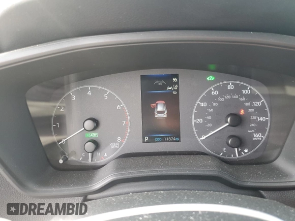 2023 Toyota Corolla Cross Hybrid S with VIN 7MUFBABG4PV004988, listed as a Copart auction lot 62098725 with 11,874 mi miles and Salvage title. Bid and sale history available at DreamBid. Image 9.