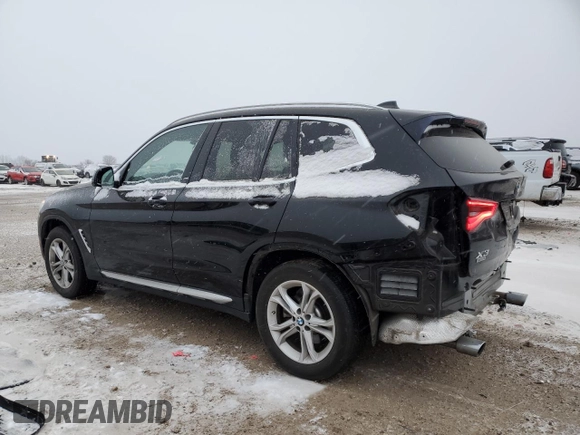2020 BMW X3 xDrive30i z VIN 5UXTY5C0XL9B89692, wystawiony jako Copart lot #43006555 z przebiegiem 44 757 mil mil oraz Szkody całkowita. Historia ofert i sprzedaży dostępna na DreamBid. Obrazek 2.