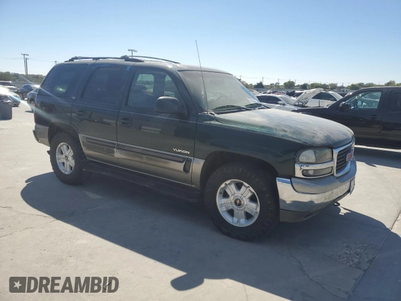 2002 GMC Yukon SLT with VIN 1GKEC13Z72J252553, listed as a Copart auction lot 75914064 with 0 mi miles and Salvage Title. Bid and sale history available at carsss.com. Image 4.
