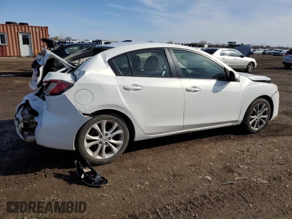 2011 Mazda 3 S Grand Touring with VIN JM1BL1W6XB1417348, listed as a Copart auction lot 50044175 with 98,458 mi miles and Salvage Title. Bid and sale history available at DreamBid. Image 3.