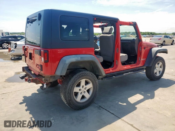 2008 Jeep Wrangler Rubicon z VIN 1J8GA69168L551367, wystawiony jako Copart lot #59166875 z przebiegiem Nie podano mil oraz Czysty tytuł • Clean title. Historia ofert i sprzedaży dostępna na DreamBid. Obrazek 3.